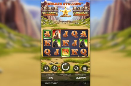 Golden Stallion Ultraways Slot Icon