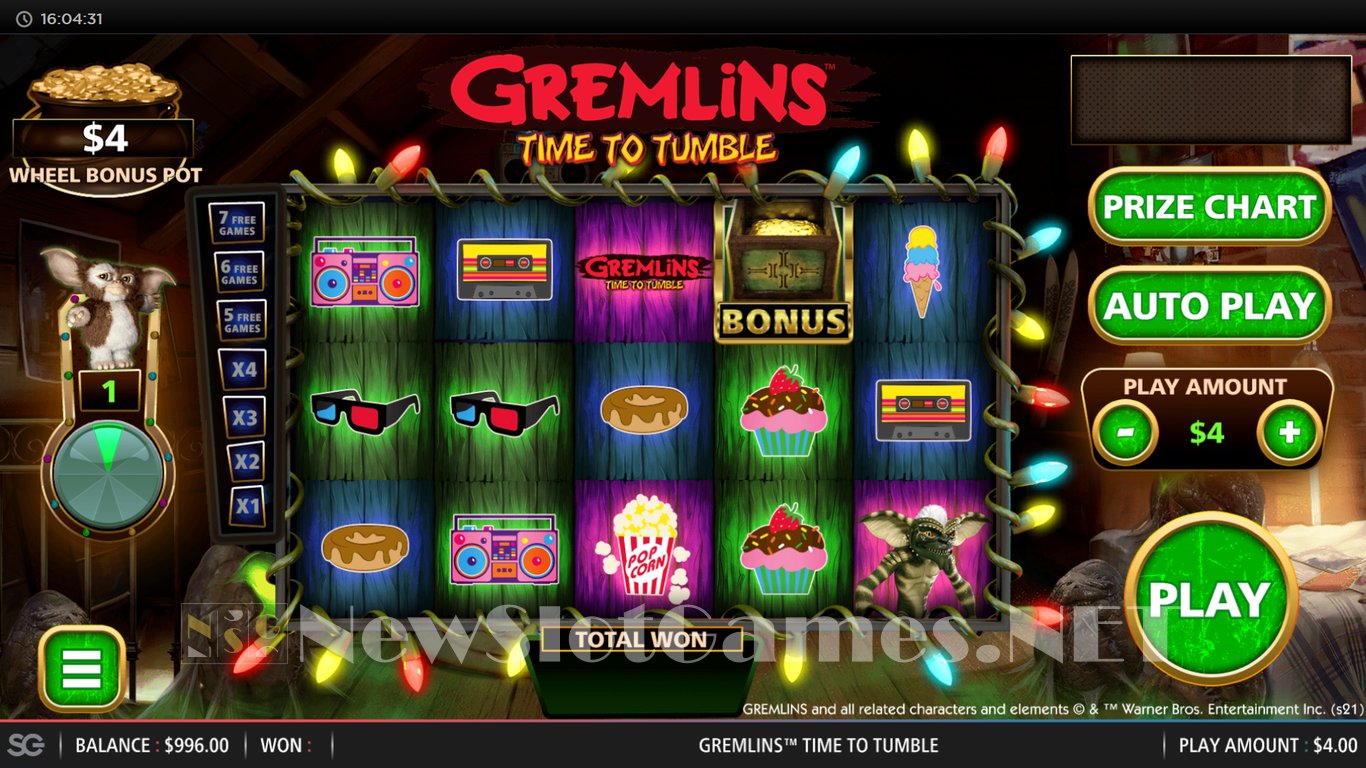 Gremlins Time To Tumble Slot Slot Image in Demo - pic. 2