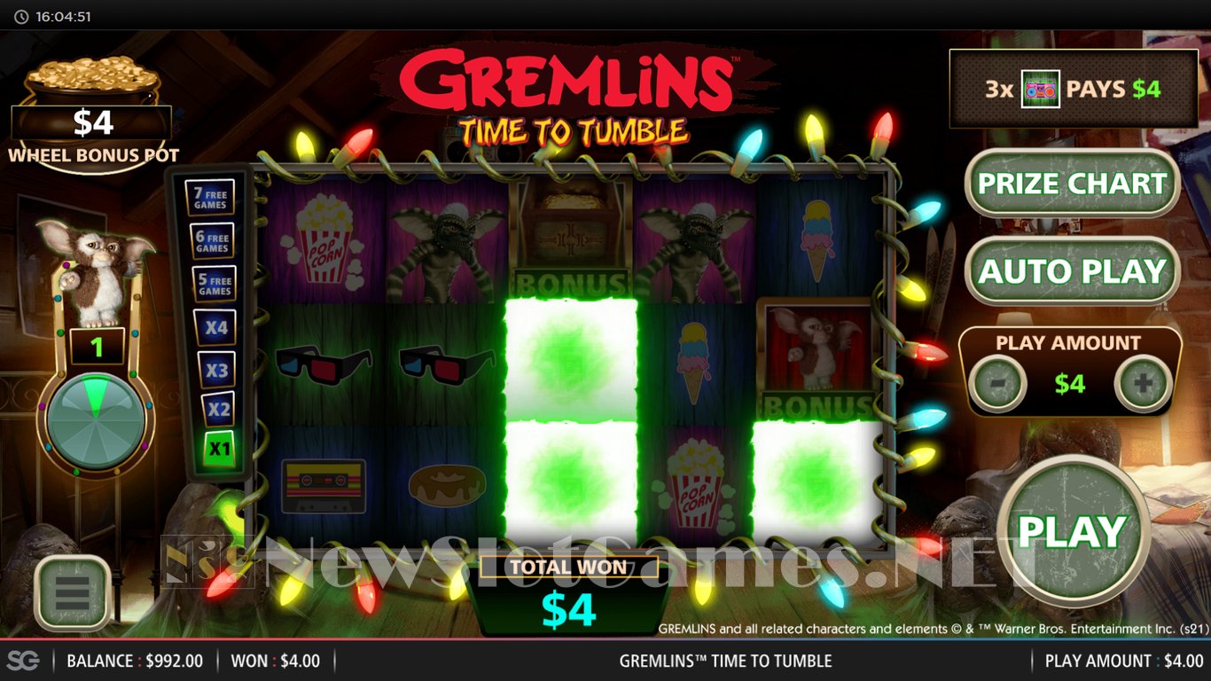 Gremlins Time To Tumble Slot Slot Image in Demo - pic. 3
