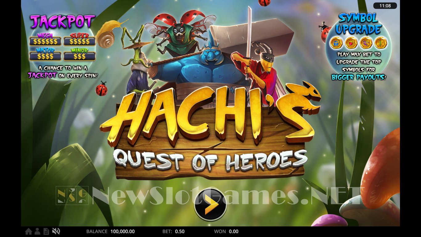 Hachis Quest of Heroes Slot Demo Image
