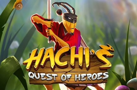 Hachis Quest of Heroes Slot Logo
