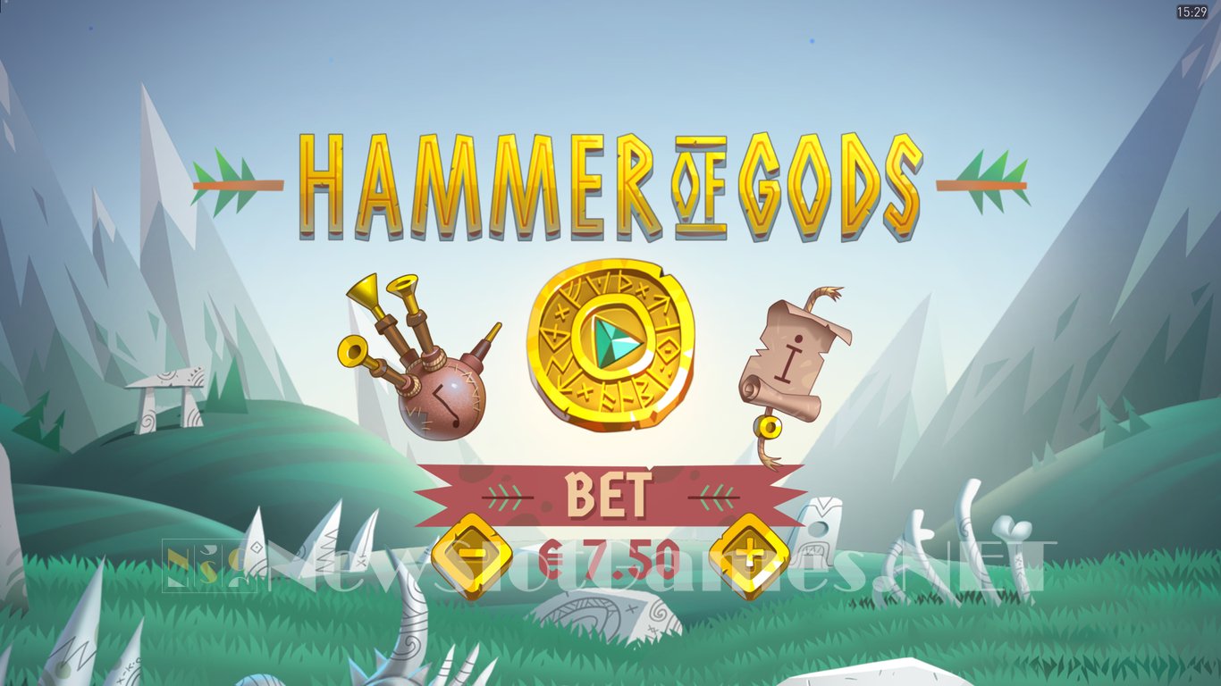 Hammer of Gods Slot Demo Image