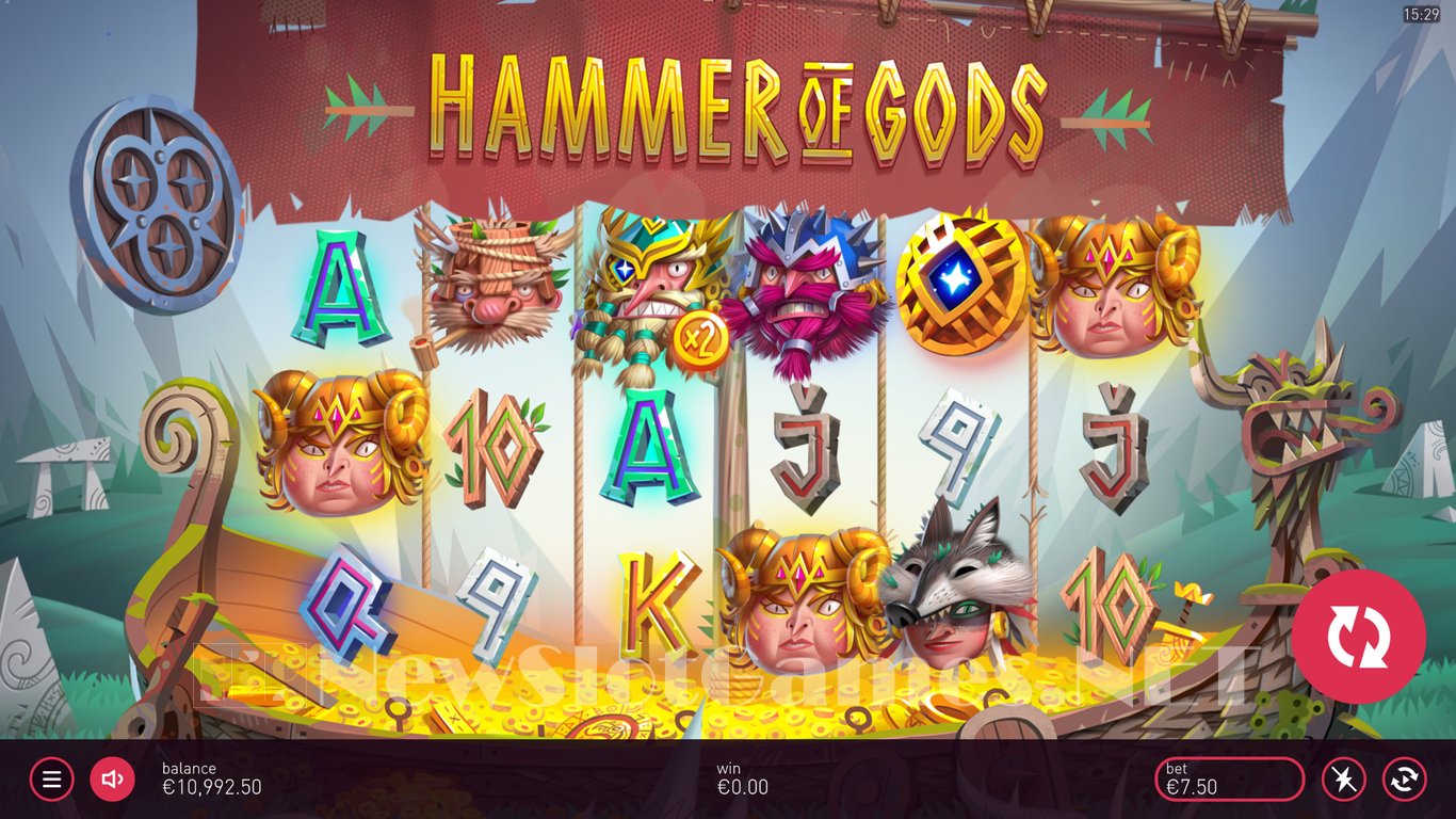 Hammer of Gods Slot Slot Image in Demo - pic. 2