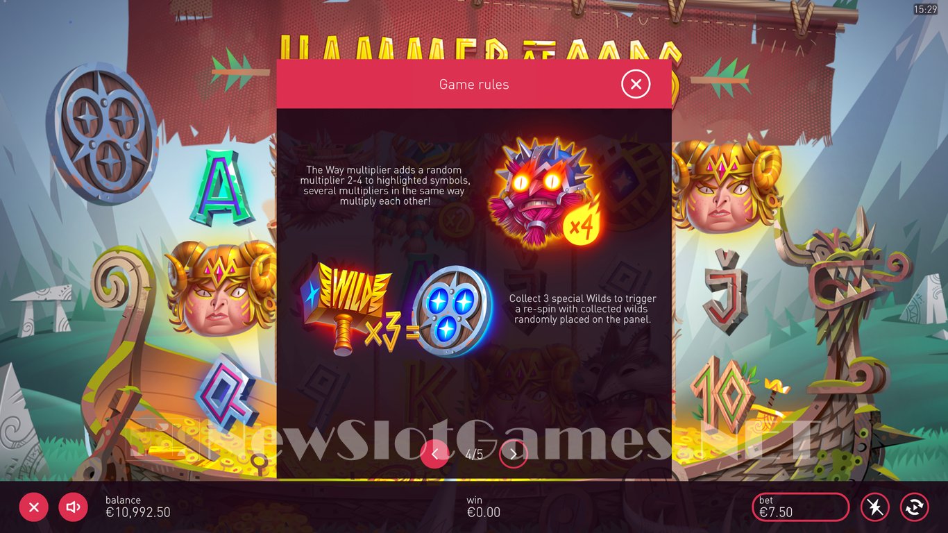 Hammer of Gods Slot Slot Image in Demo - pic. 3