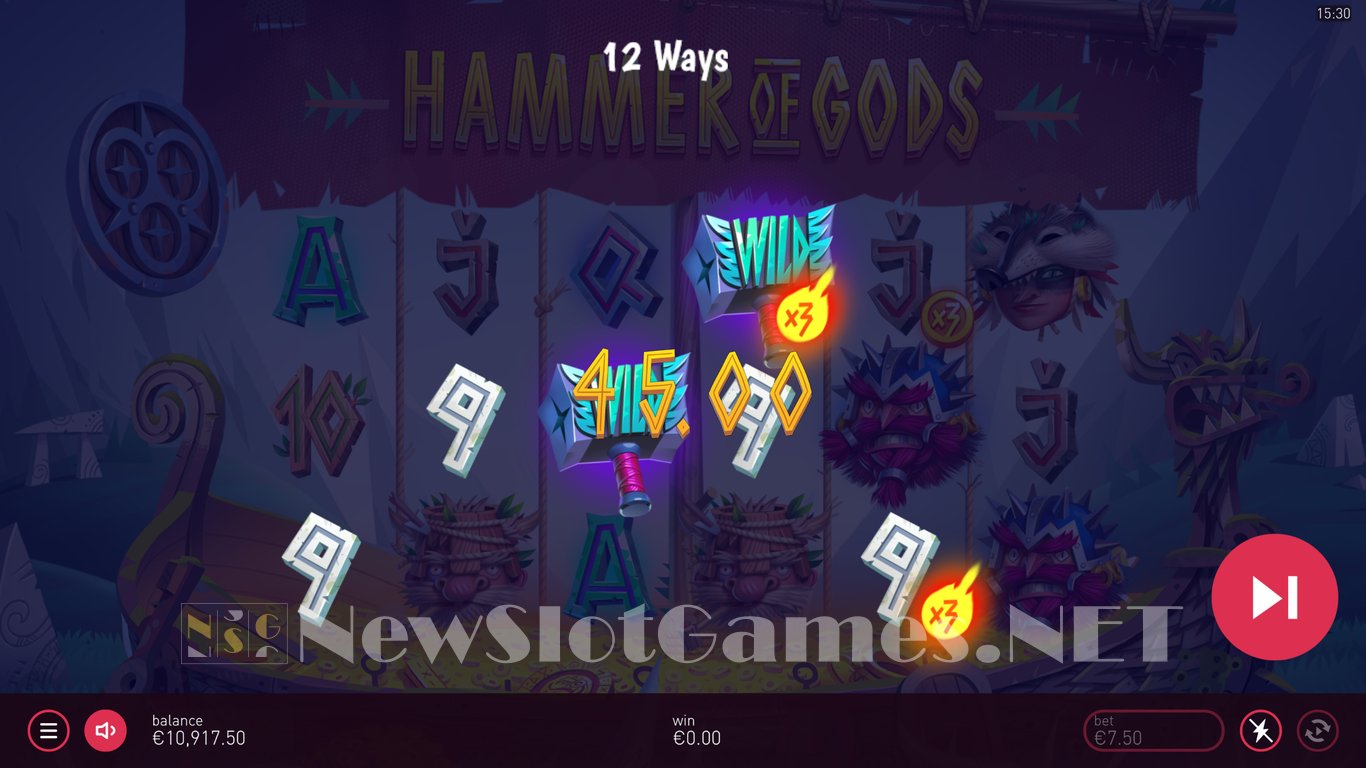Hammer of Gods Slot Slot Image in Demo - pic. 4