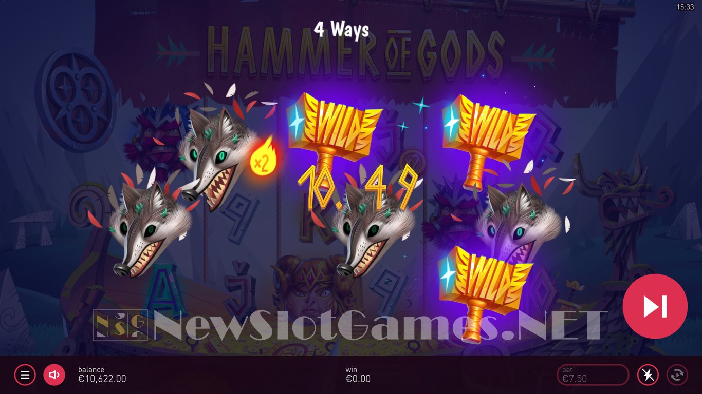 Hammer of Gods Slot Slot Image in Demo - pic. 6