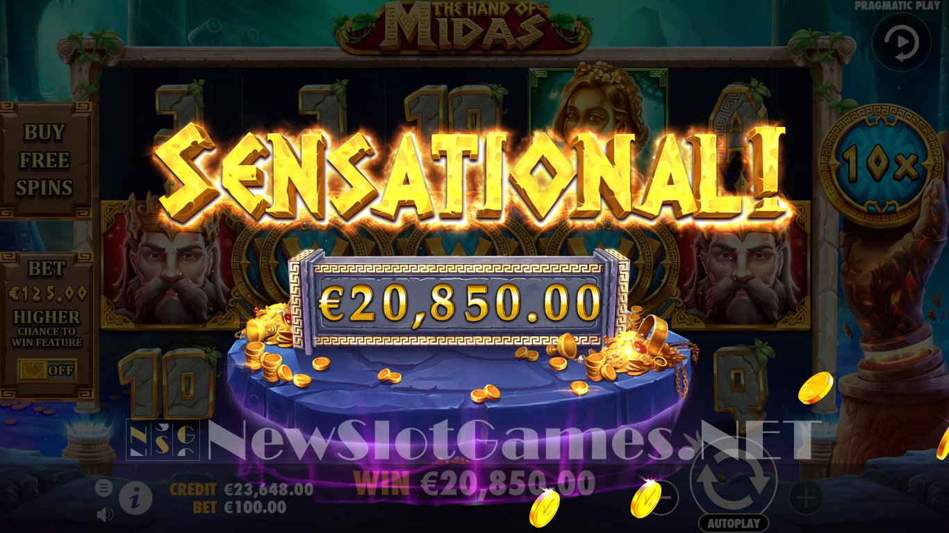 Hand of Midas Slot Demo Image