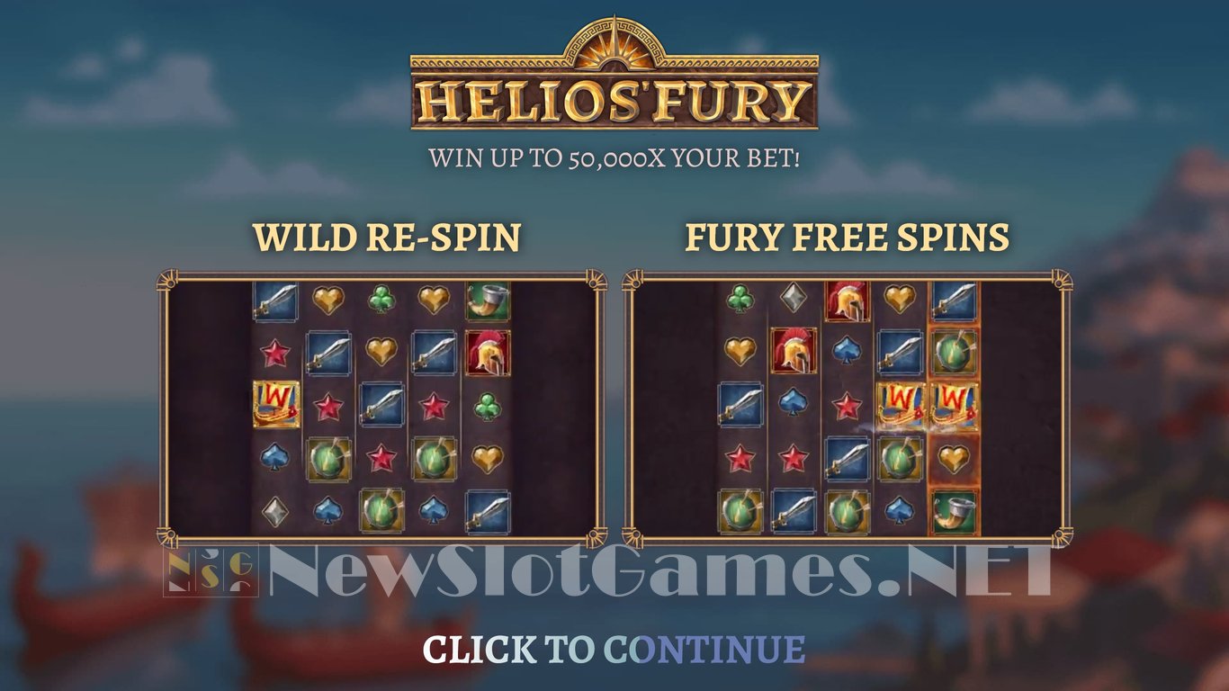 Helios Fury Slot Demo Image