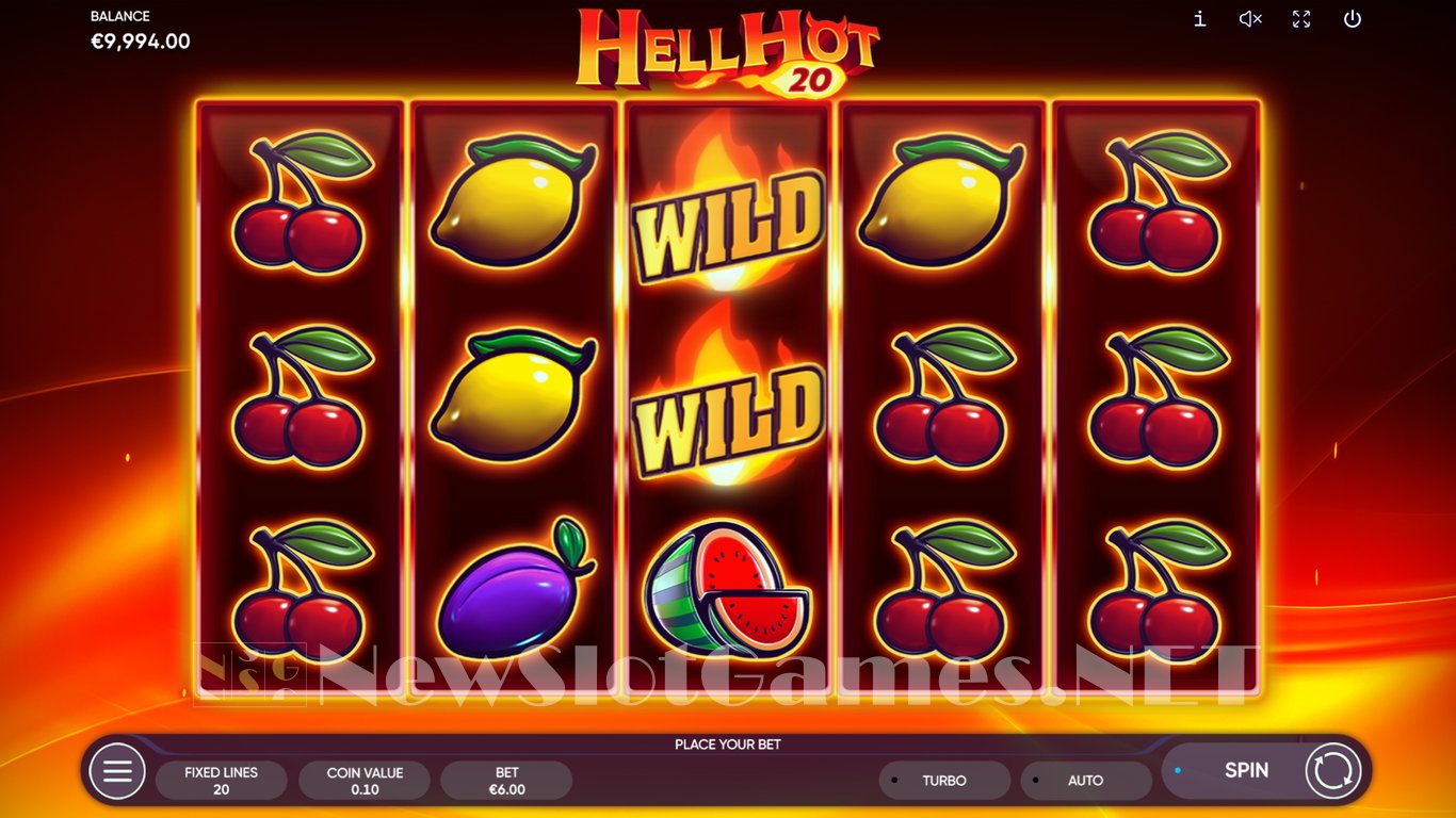 Hell Hot 20 Slot Demo Image
