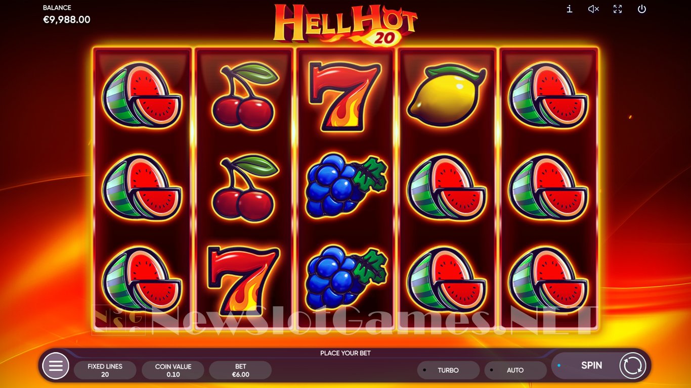 Hell Hot 20 Slot Slot Image in Demo - pic. 2