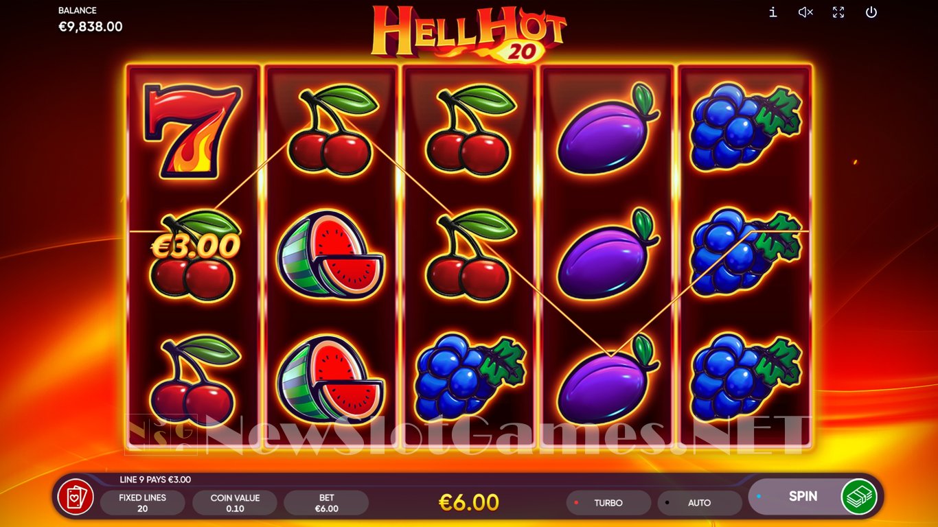 Hell Hot 20 Slot Slot Image in Demo - pic. 5
