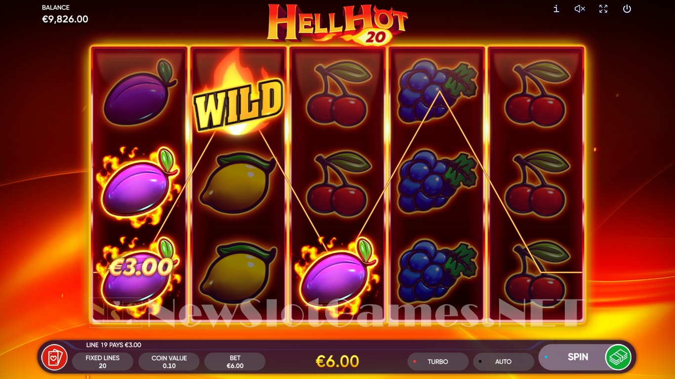 Hell Hot 20 Slot Slot Image in Demo - pic. 6