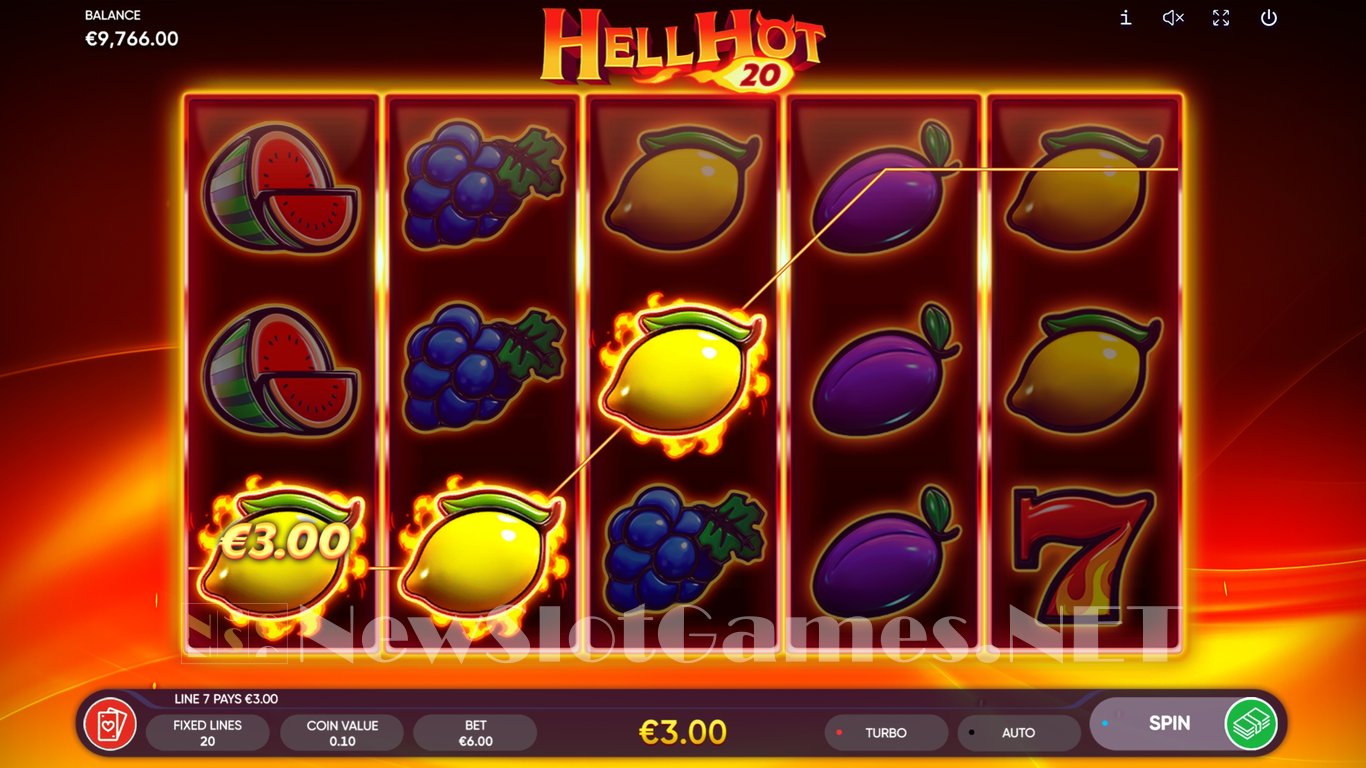 Hell Hot 20 Slot Slot Image in Demo - pic. 7