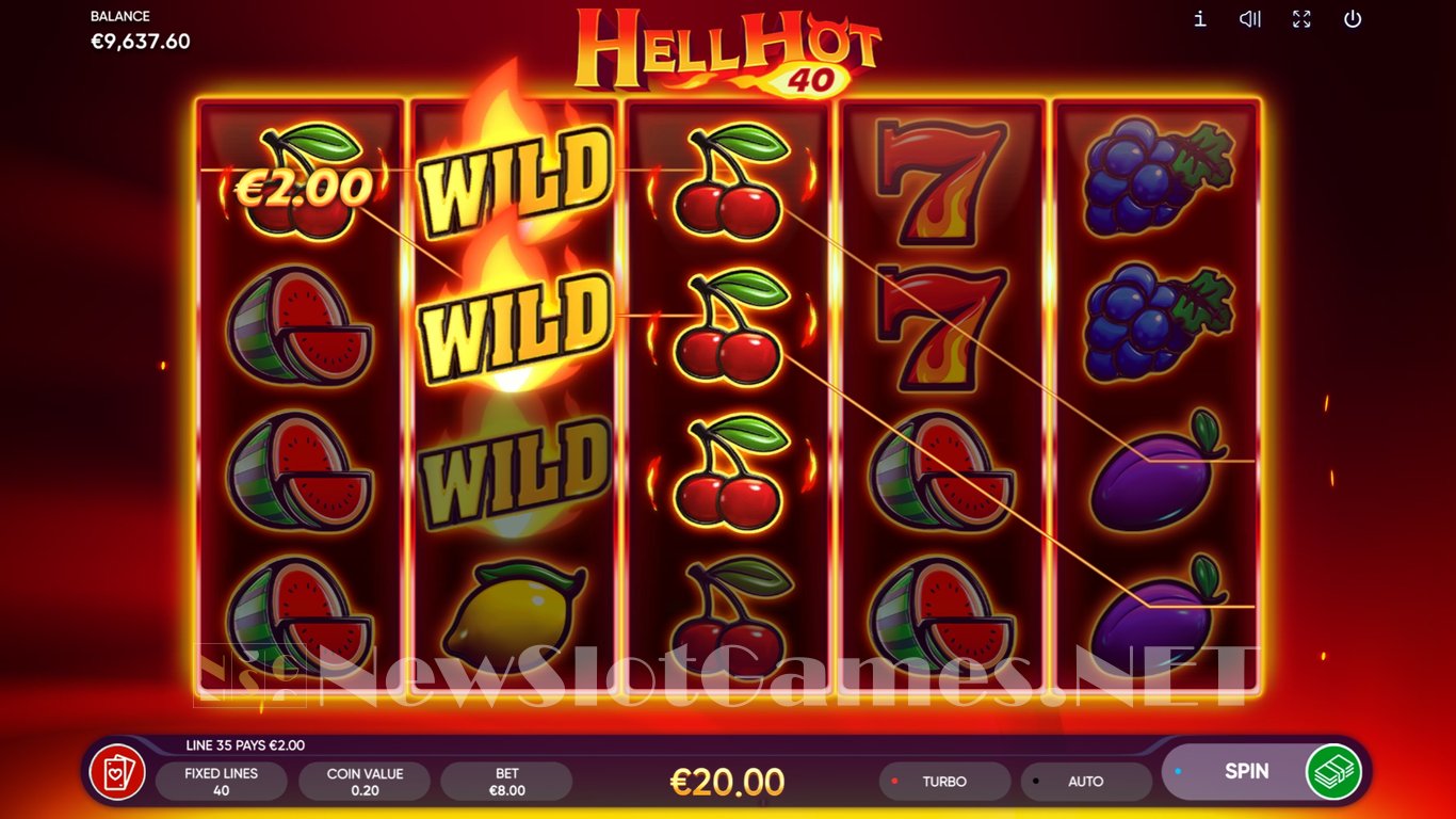 Hell Hot 40  Slot Slot Image in Demo - pic. 9