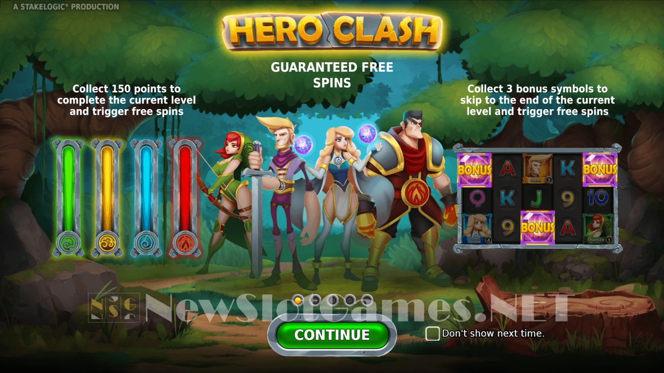 Hero Clash Slot Demo Image