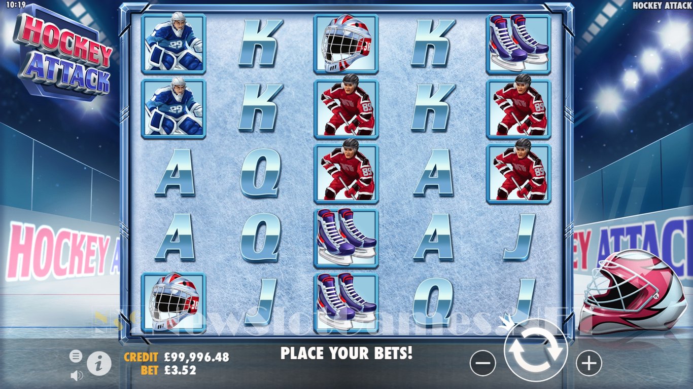 Hockey Attack Slot Demo Image