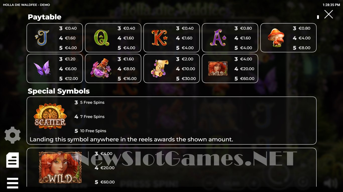 Holla die Waldfee Slot Slot Image in Demo - pic. 4