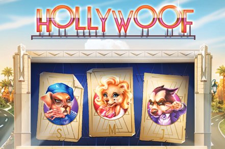 Hollywoof Slot Logo