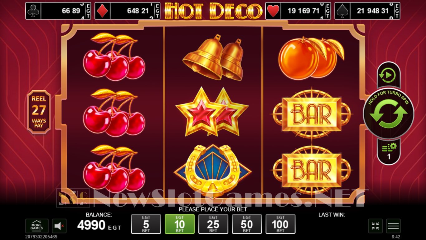 Hot Deco Slot Demo Image