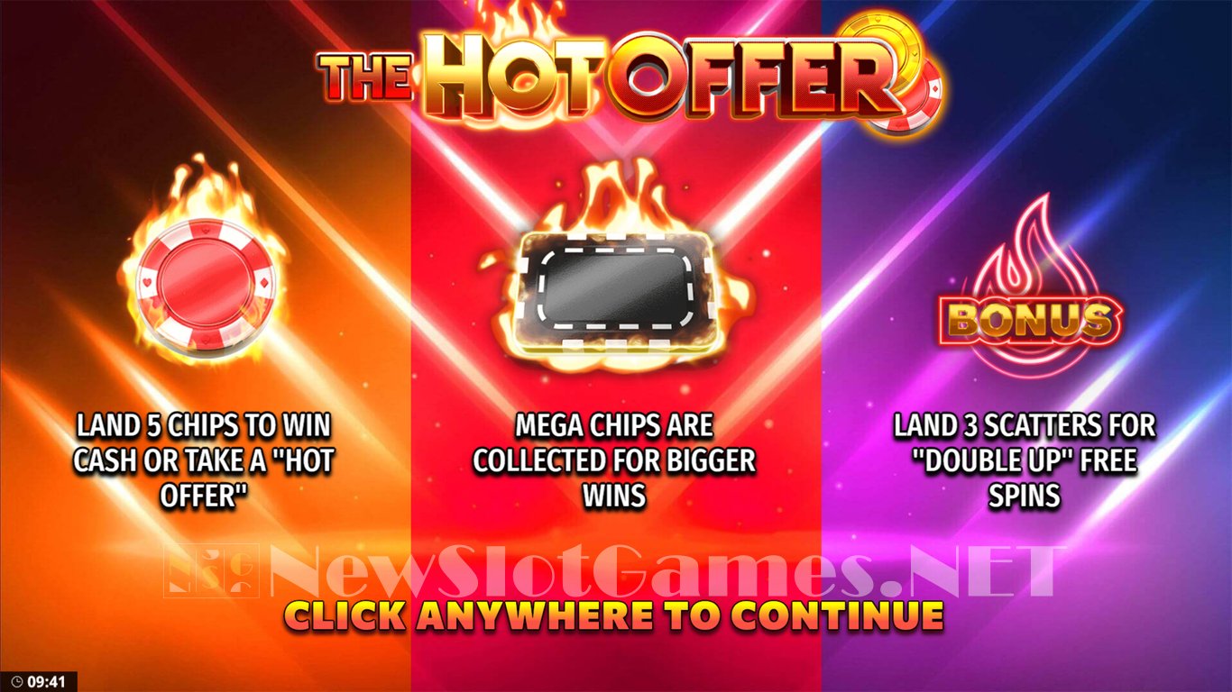 The Hot Offer Slot Demo Image