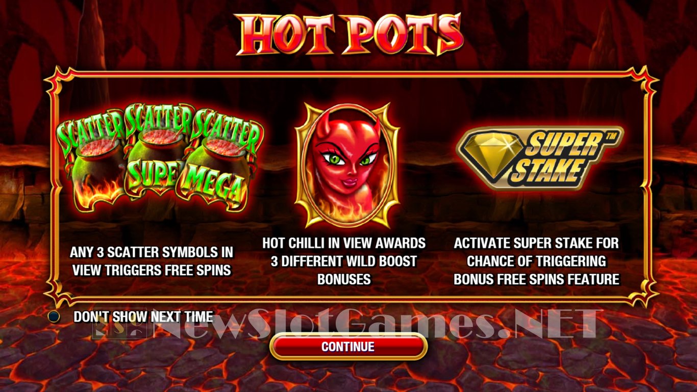 Hot Pots Slot Demo Image