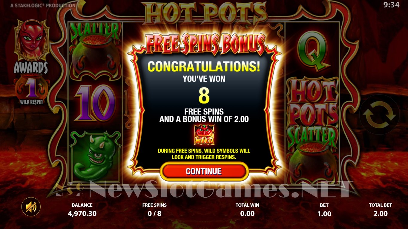Hot Pots Slot Slot Image in Demo - pic. 12