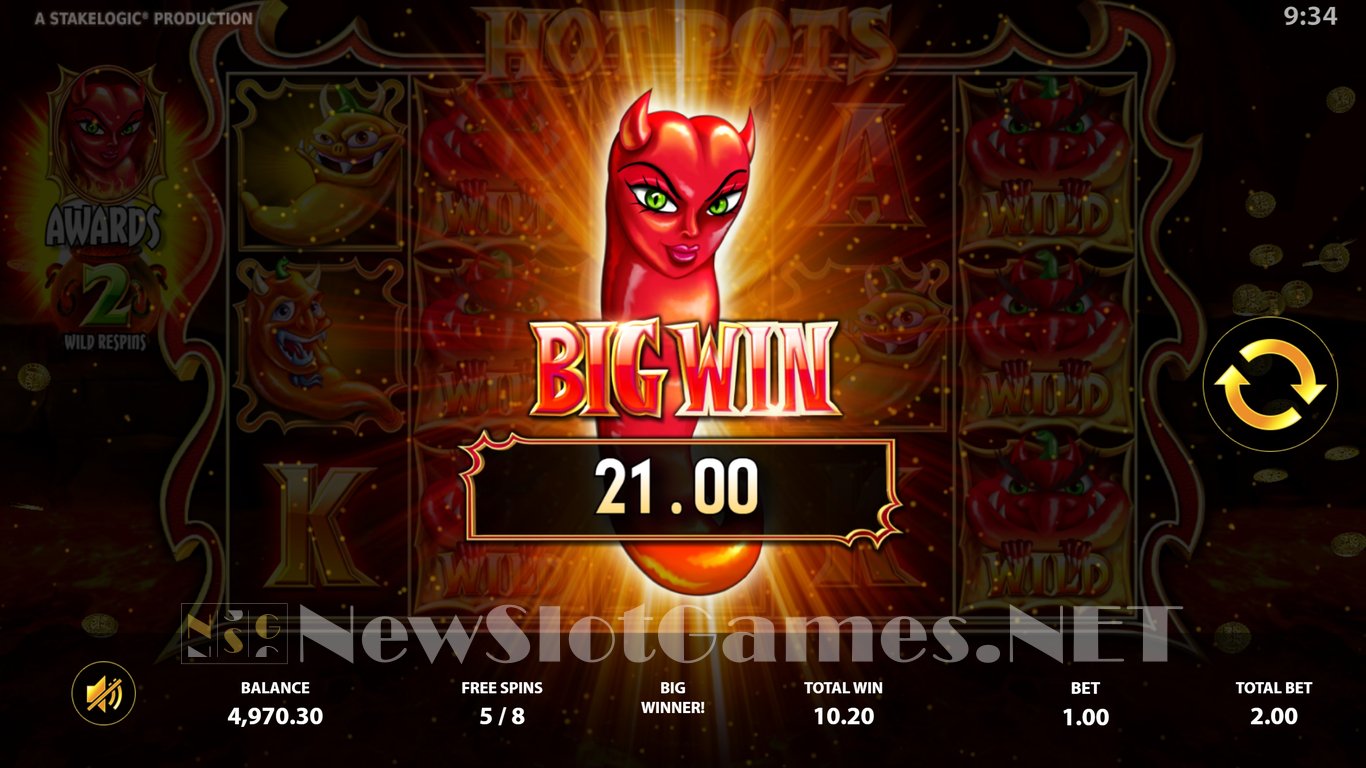 Hot Pots Slot Slot Image in Demo - pic. 17