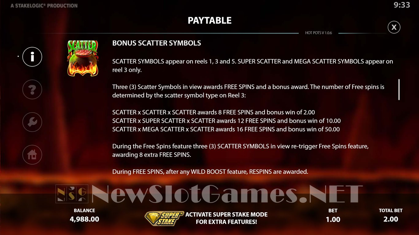 Hot Pots Slot Slot Image in Demo - pic. 7