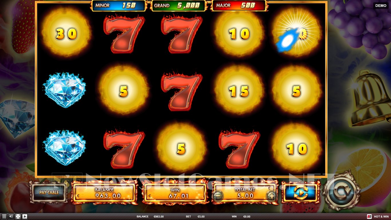 Hot and Win Slot Slot Image in Demo - pic. 10