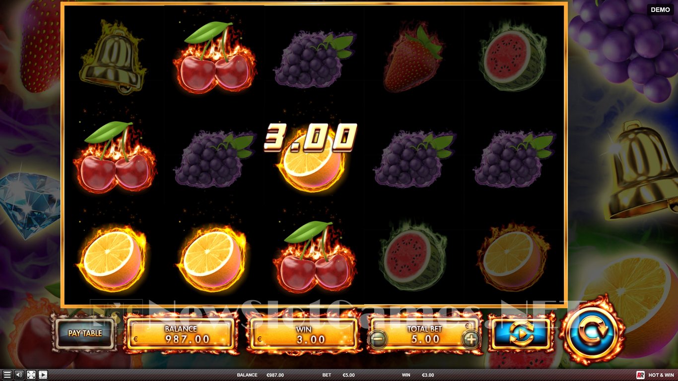 Hot and Win Slot Slot Image in Demo - pic. 3