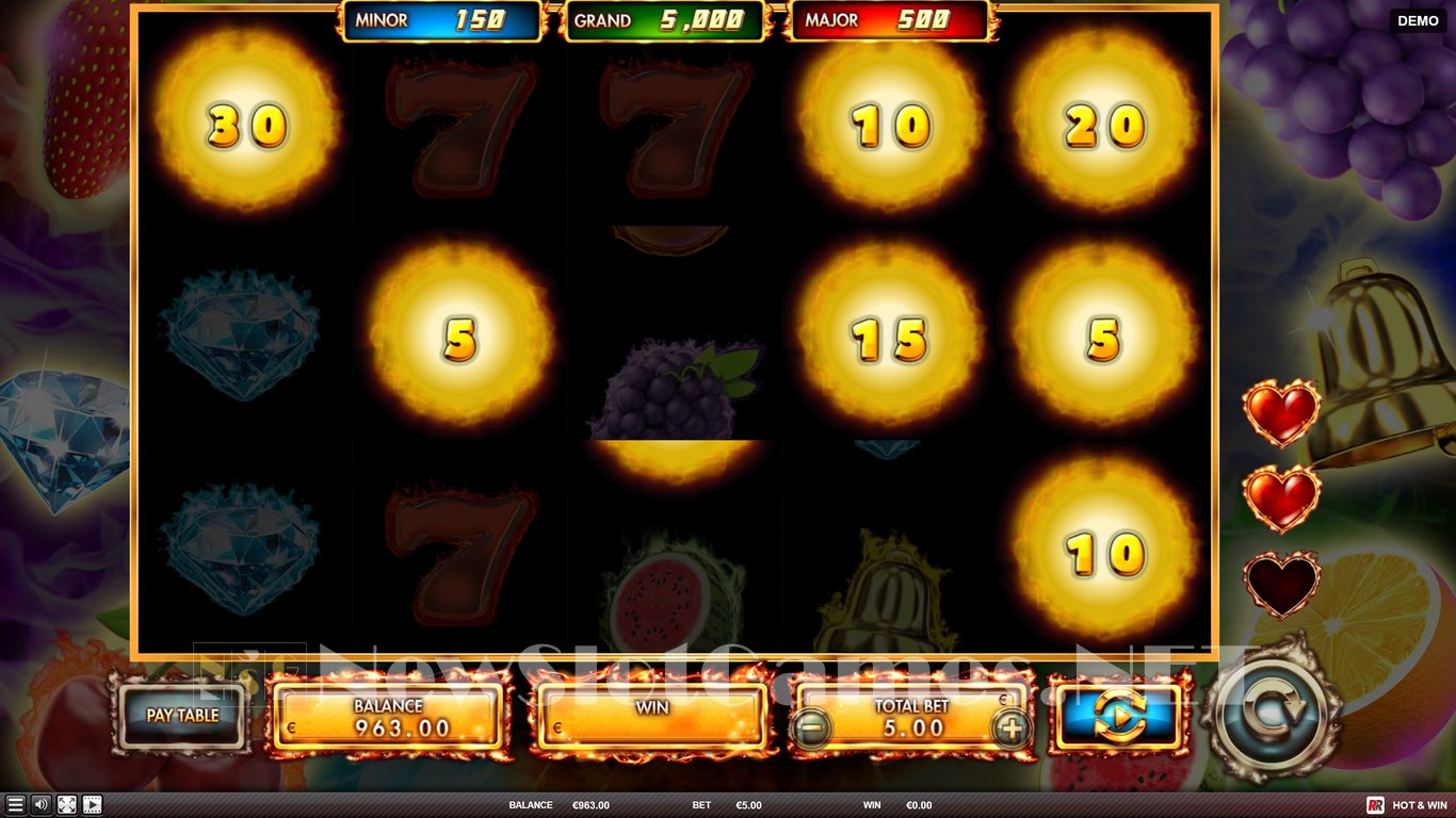 Hot and Win Slot Slot Image in Demo - pic. 8