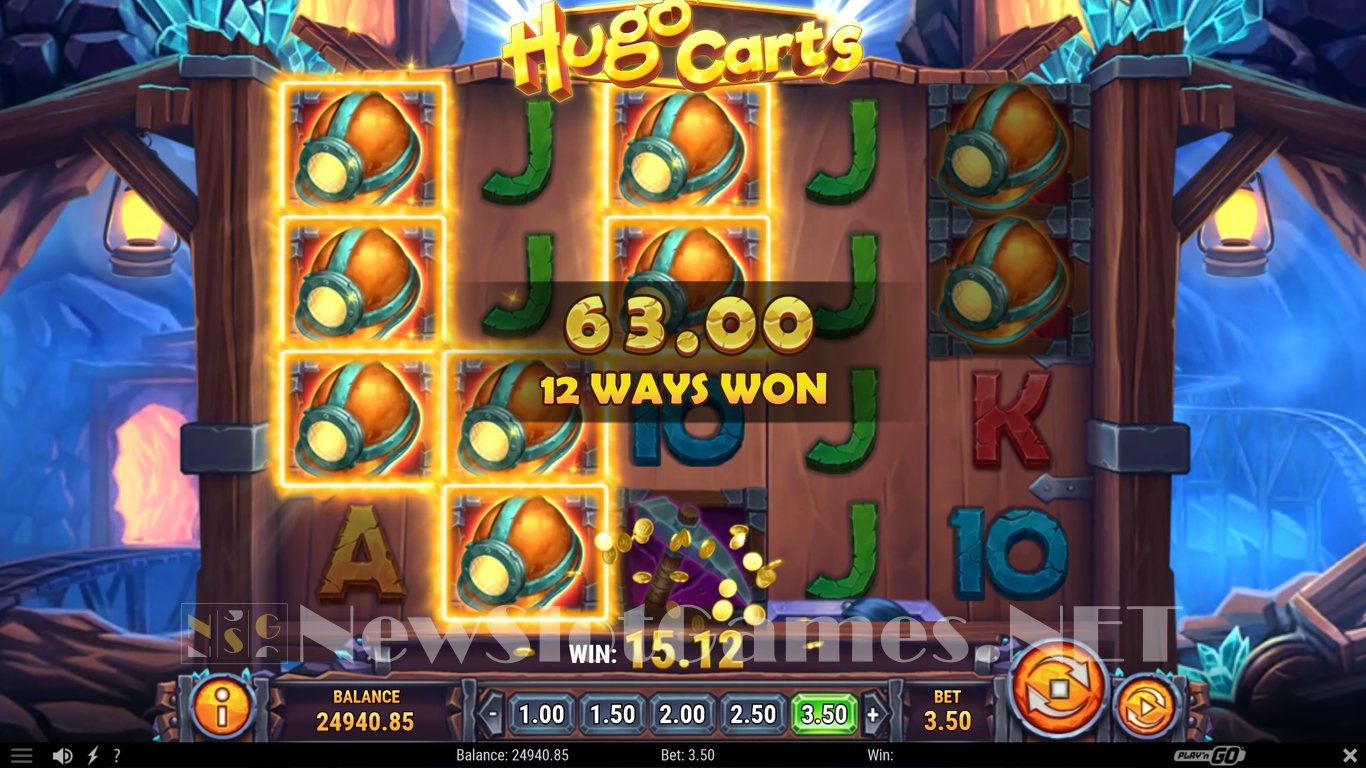 Hugo Carts Slot Demo Image
