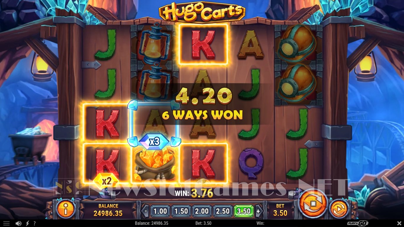 Hugo Carts Slot Slot Image in Demo - pic. 15