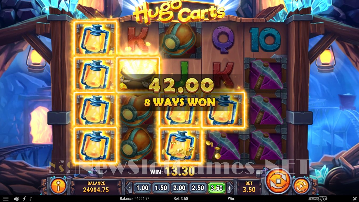 Hugo Carts Slot Slot Image in Demo - pic. 4