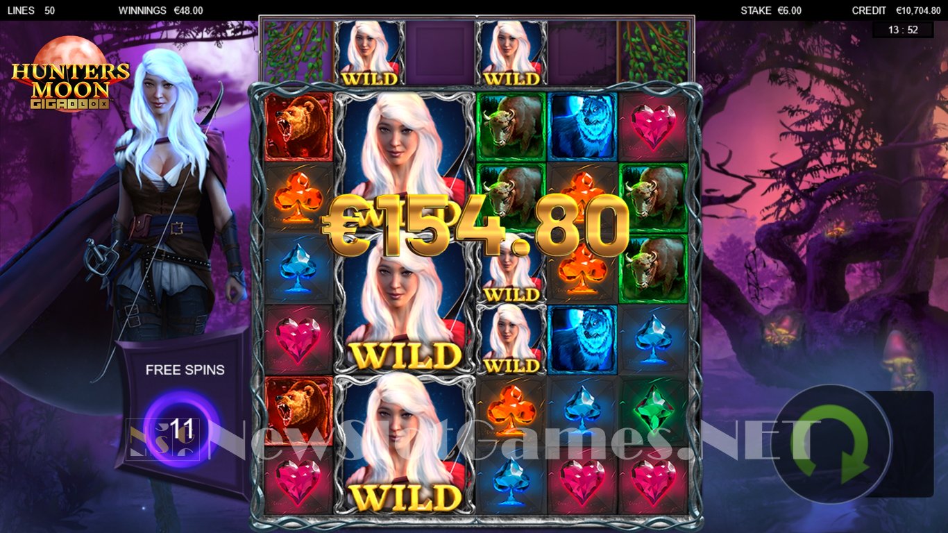 Hunters Moon Gigablox Slot Slot Image in Demo - pic. 11