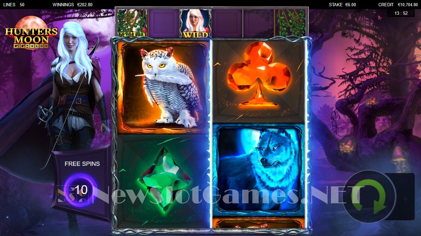 Hunters Moon Gigablox Slot Slot Image in Demo - pic. 13