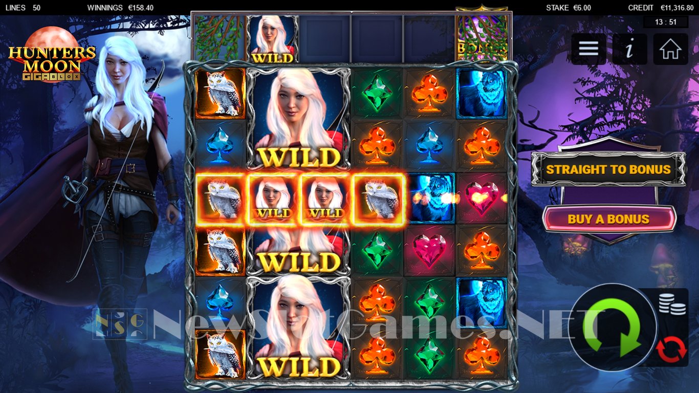 Hunters Moon Gigablox Slot Slot Image in Demo - pic. 8