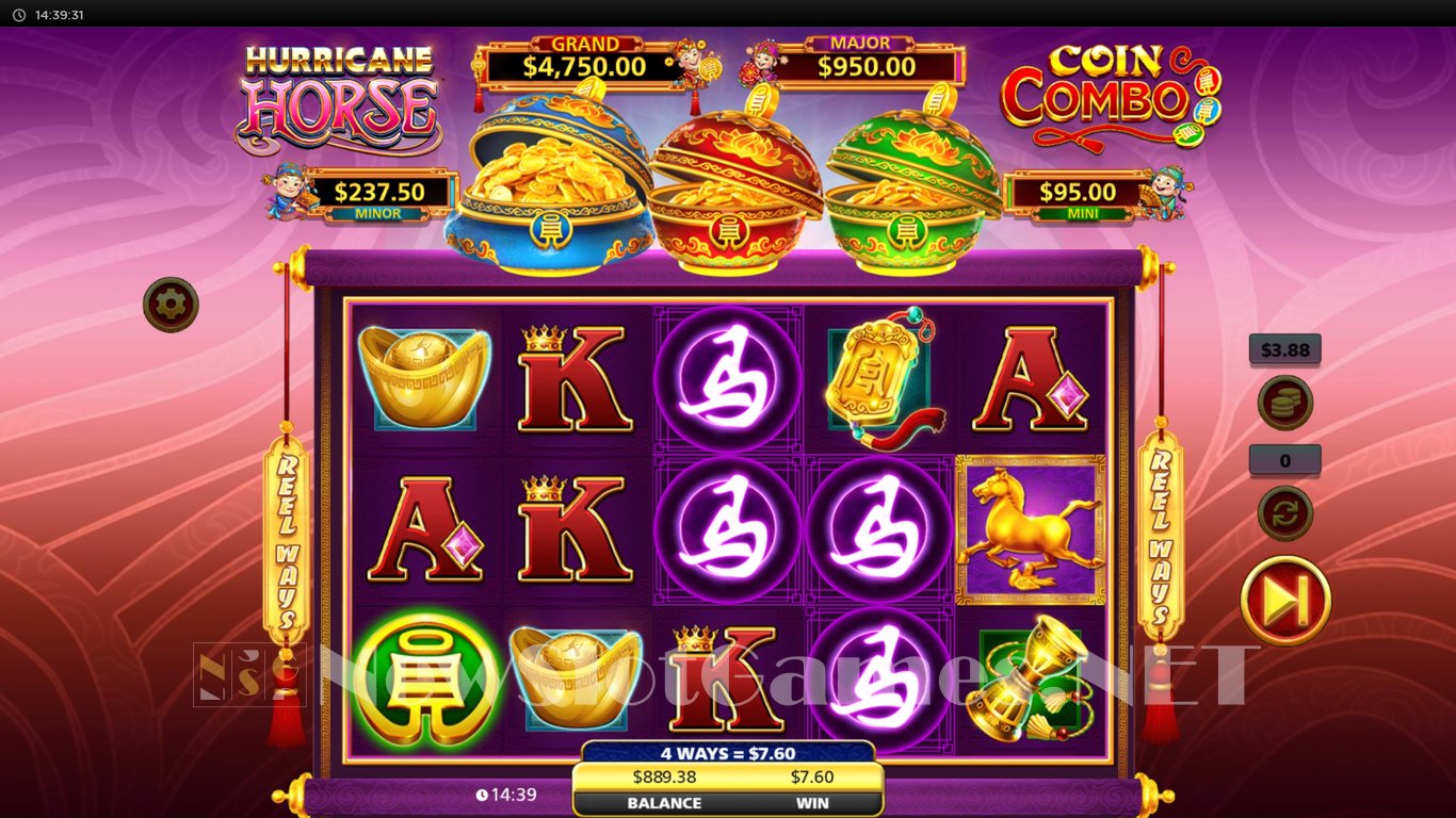 Hurricane Horse Coin Combo Slot Slot Image in Demo - pic. 11