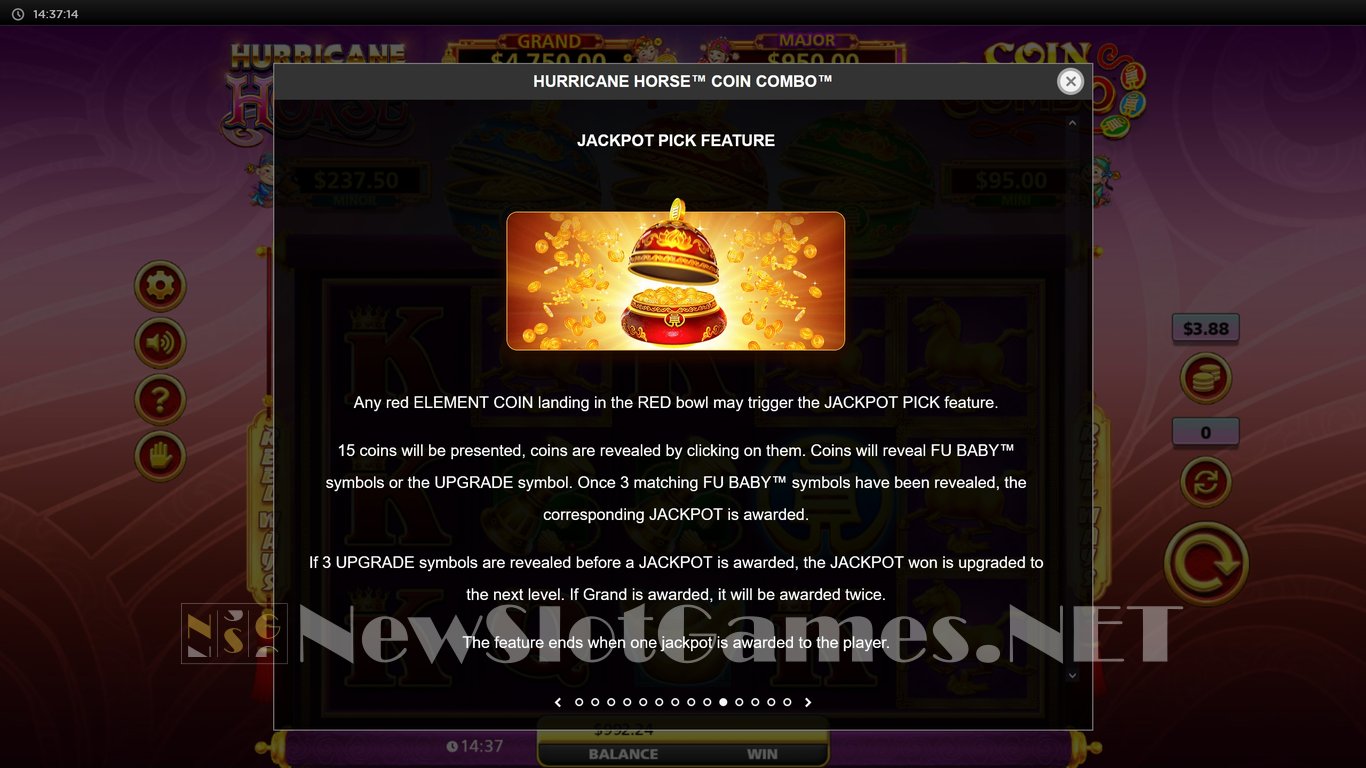 Hurricane Horse Coin Combo Slot Slot Image in Demo - pic. 5