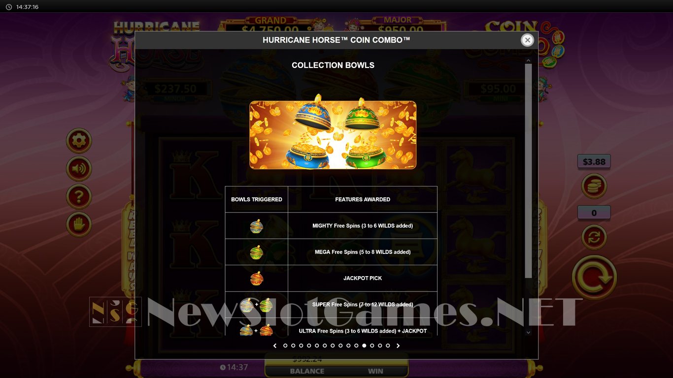 Hurricane Horse Coin Combo Slot Slot Image in Demo - pic. 6
