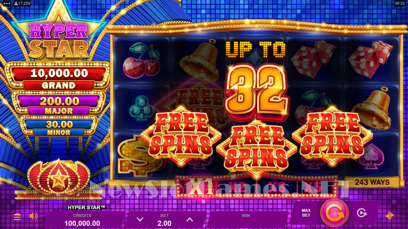 Hyper Star Slot Demo Image
