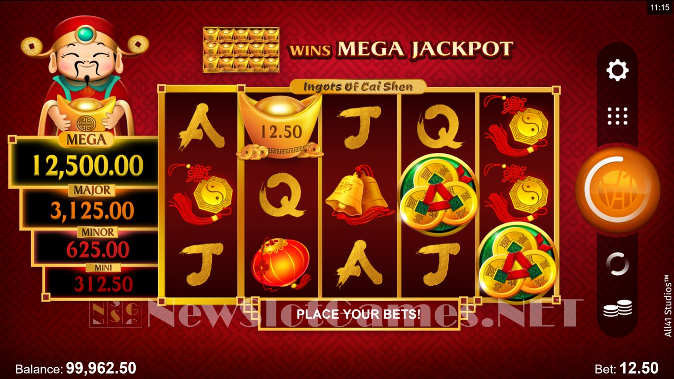 Ingots of Cai Shen Slot Slot Image in Demo - pic. 2