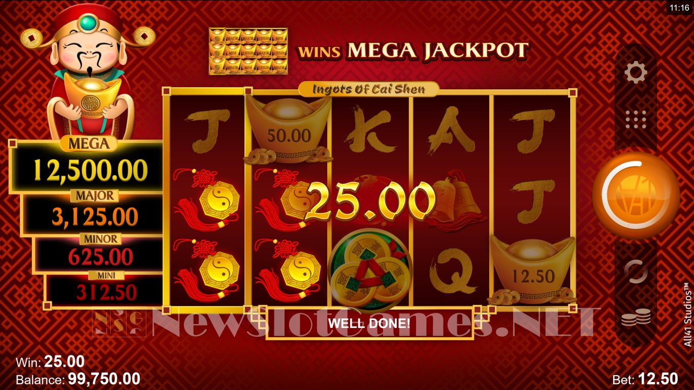 Ingots of Cai Shen Slot Slot Image in Demo - pic. 3