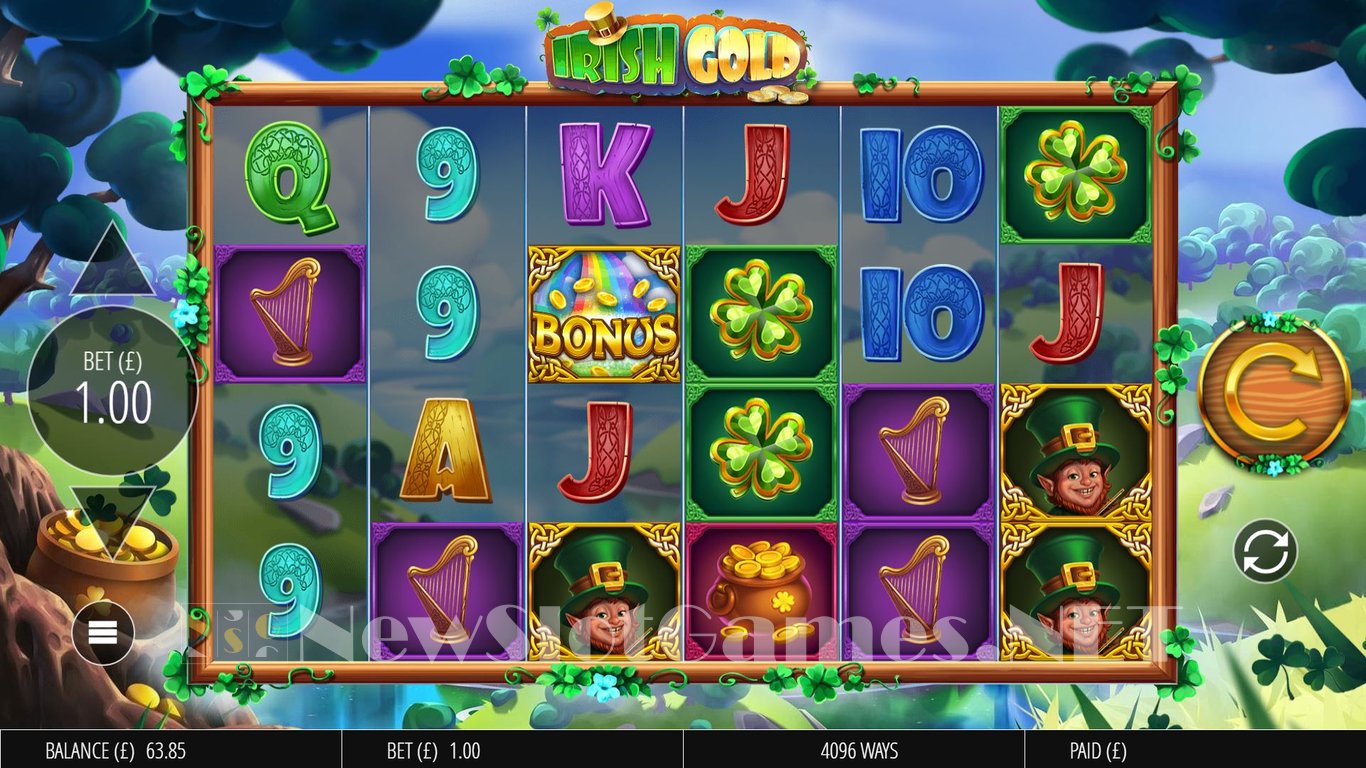 Irish Gold Slot Demo Image
