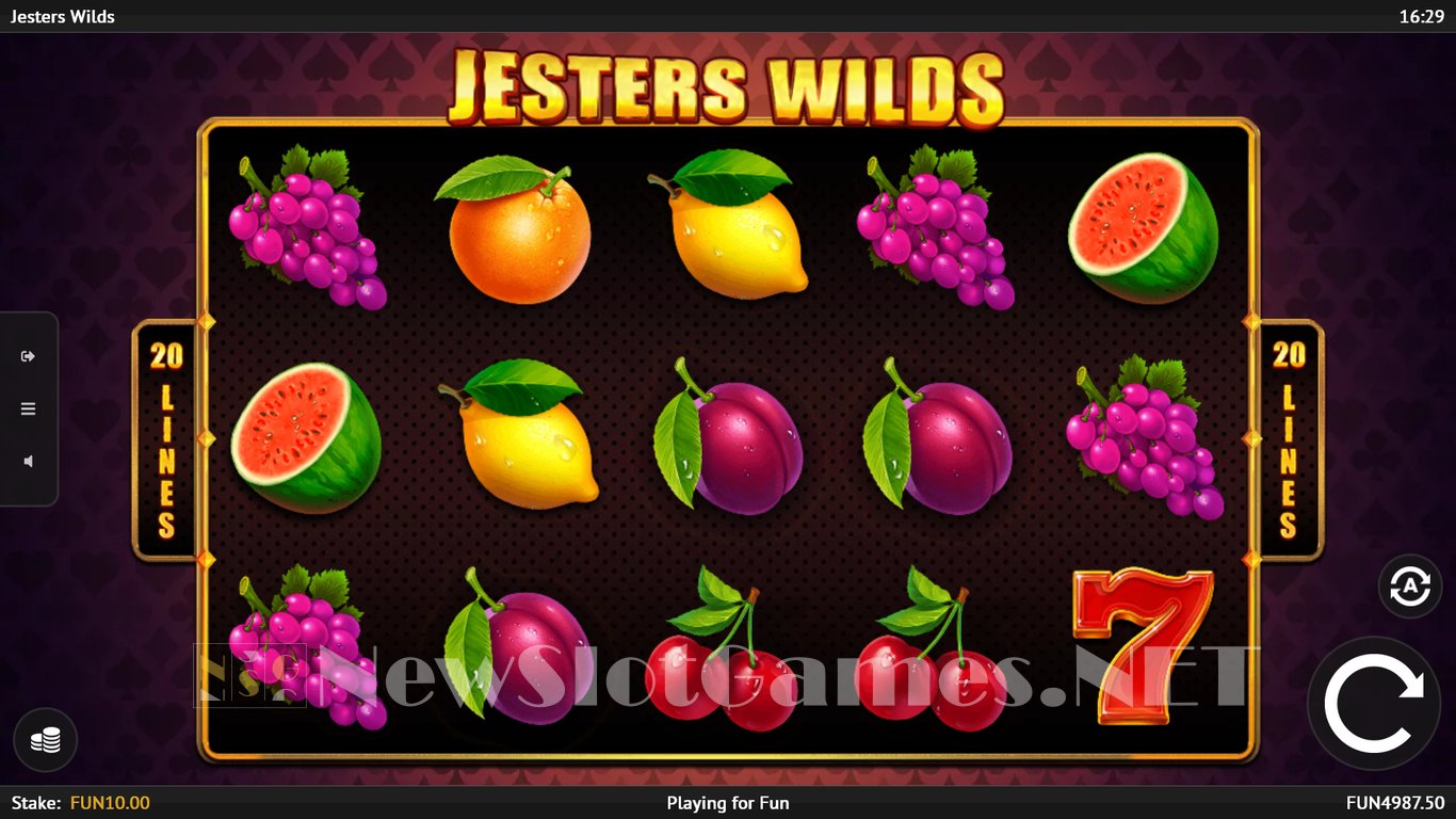 Jesters Wilds Slot Demo Image