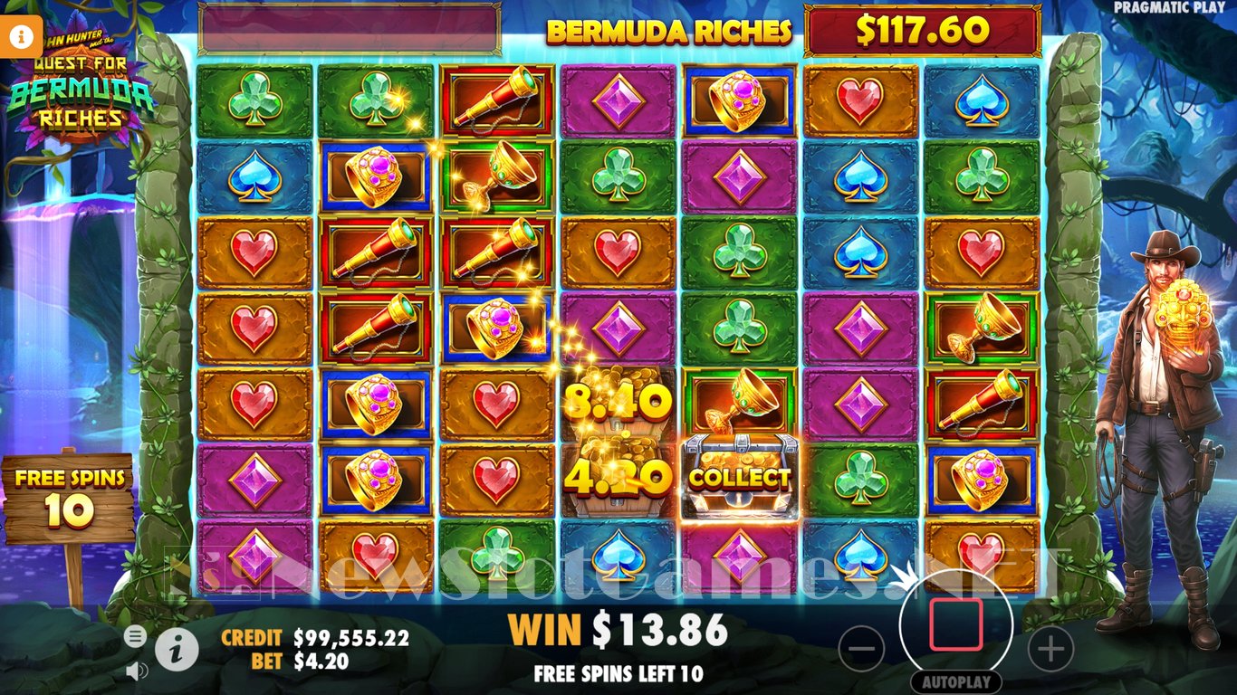 John Hunter and the Quest for Bermuda Riches Slot Slot Image in Demo - pic. 12