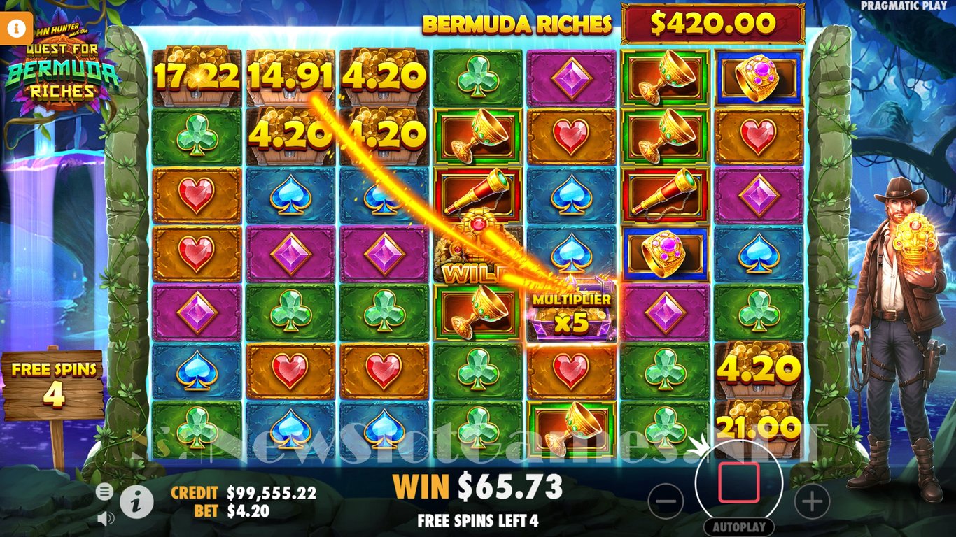 John Hunter and the Quest for Bermuda Riches Slot Slot Image in Demo - pic. 16
