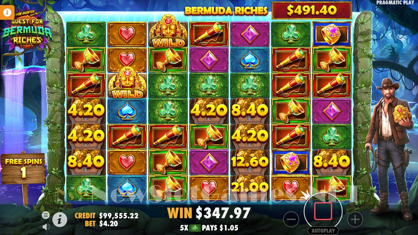 John Hunter and the Quest for Bermuda Riches Slot Slot Image in Demo - pic. 18