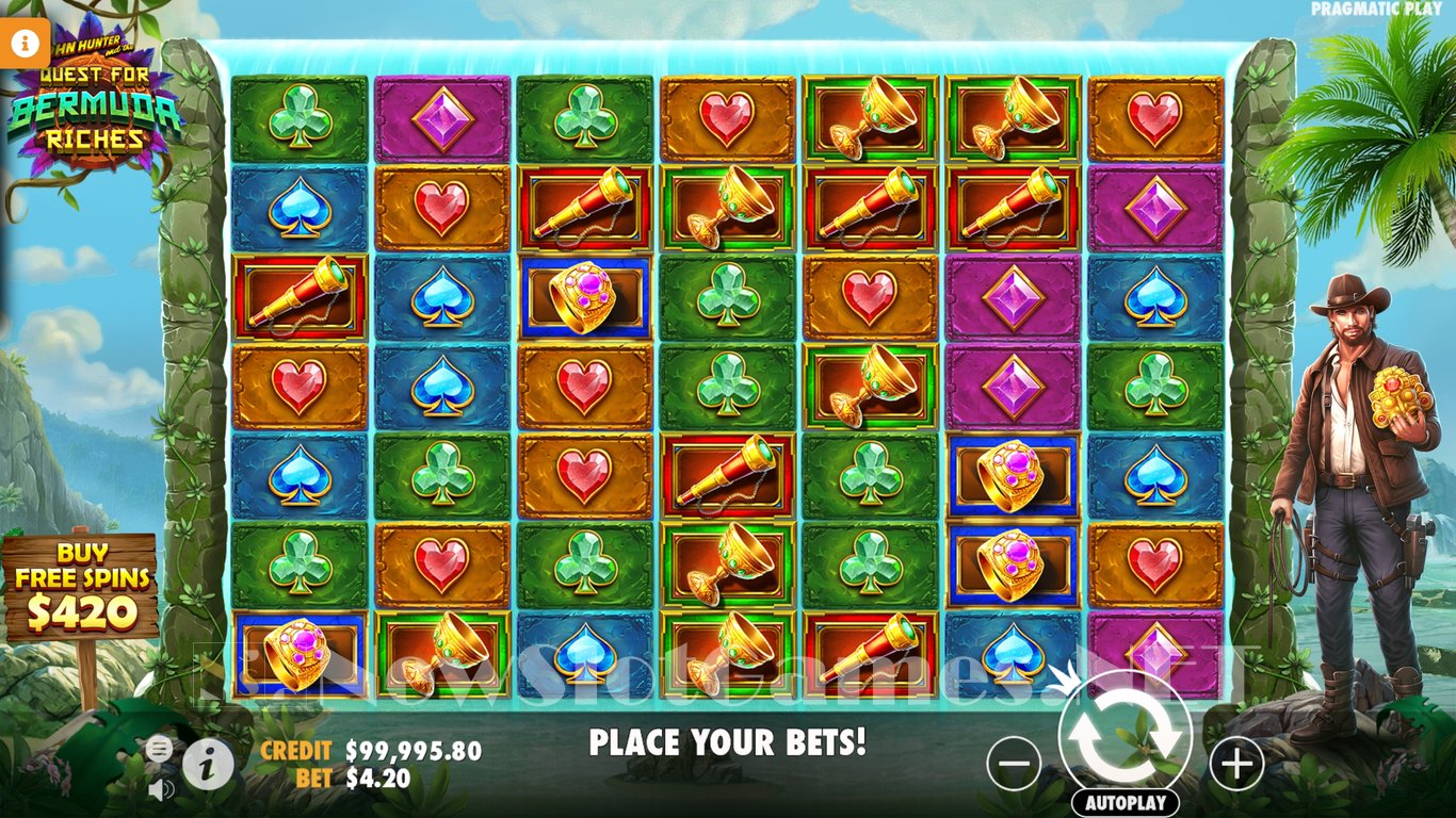 John Hunter and the Quest for Bermuda Riches Slot Slot Image in Demo - pic. 2