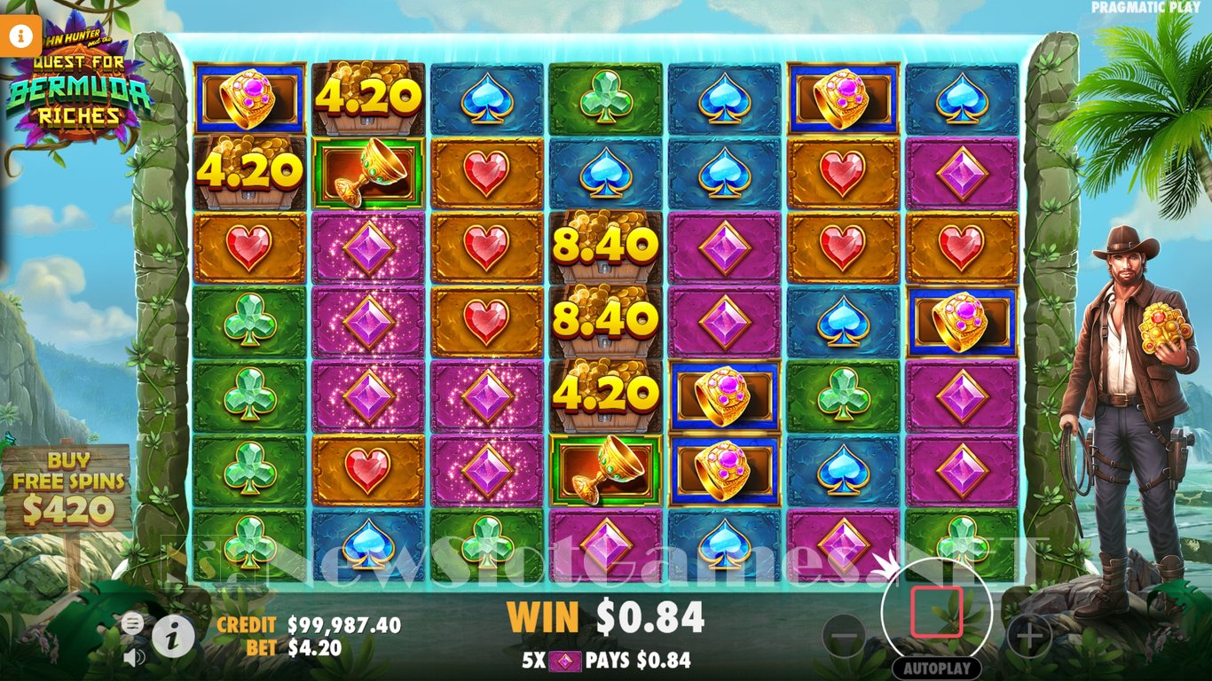 John Hunter and the Quest for Bermuda Riches Slot Slot Image in Demo - pic. 3